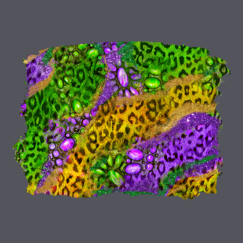 Leopard Gemstone Mardi Gras Vintage Hoodie by RanaPortraitStore | Teevron