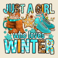 Just A Girl Who Loves Winter Ladies Tee | Teevron