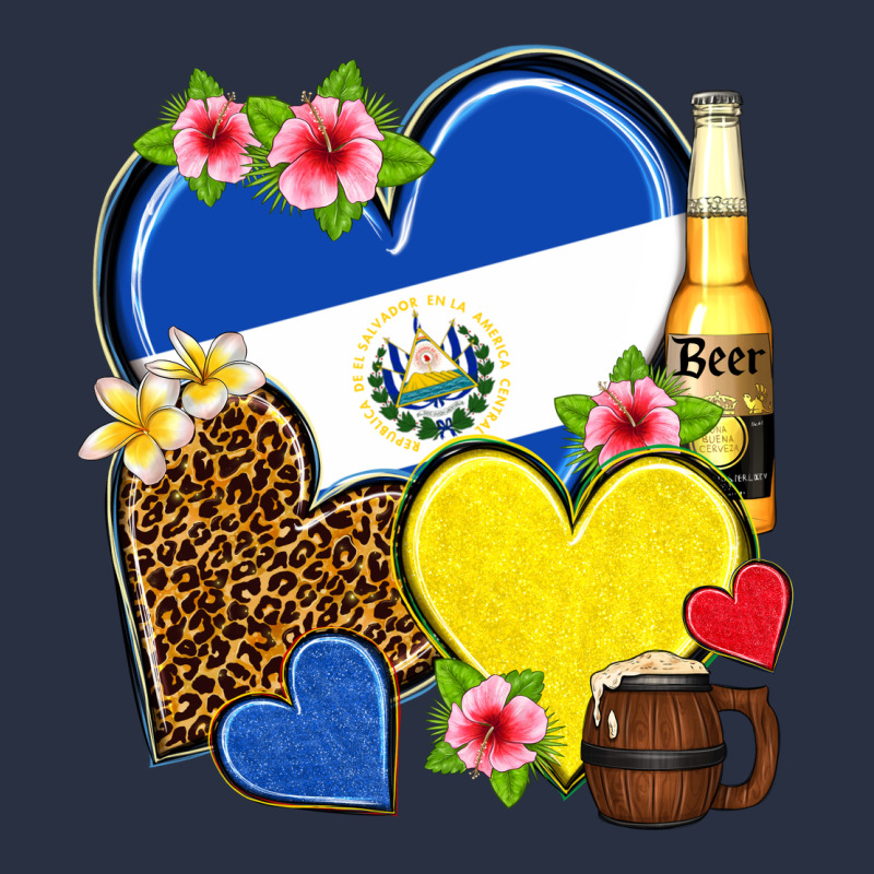 El Salvador Hearts Heavyweight Sweatshirt by NancyCooperArtShop | Teevron