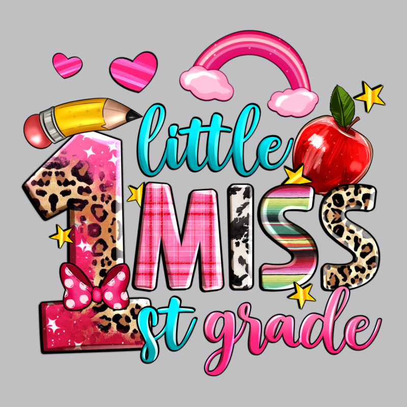 Little Miss First Grade Long Sleeve Tee by NancyCooperArtShop | Teevron