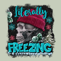Literally Freezing Skull Ladies Tee | Teevron