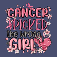 Cancer Picked The Wrong Girl Malia Vintage Tee | Teevron