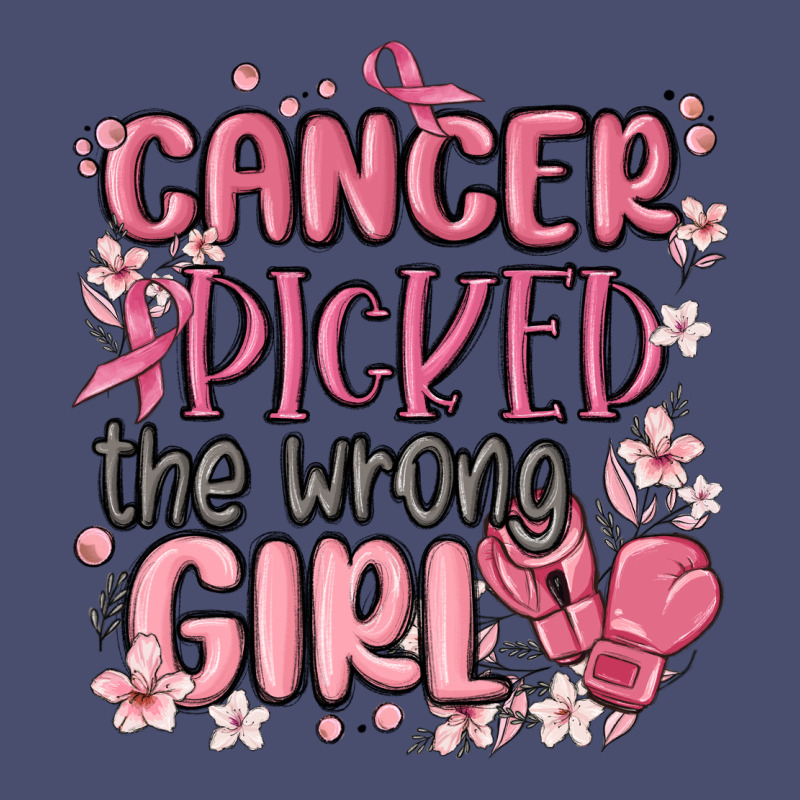 Cancer Picked The Wrong Girl Malia Vintage Tee by MaliasSmallBusiness | Teevron
