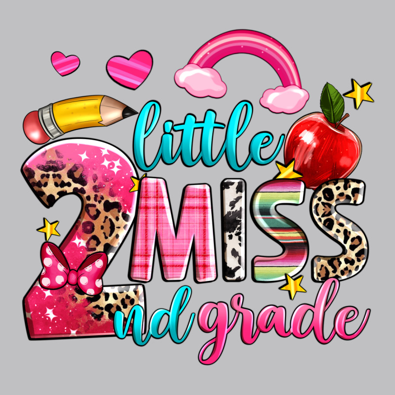 Little Miss Second Grade Long Sleeve Tee by NancyCooperArtShop | Teevron