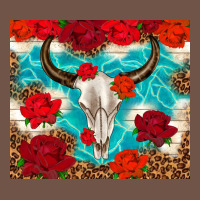 Bull Skull Rose Premium Sweatshirt | Teevron