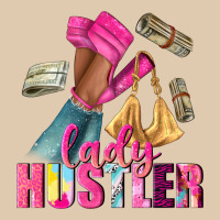 Lady Hustler Afro High Heels Heavyweight Sweatshirt | Teevron