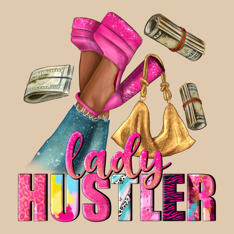 Lady Hustler Afro High Heels Heavyweight Sweatshirt by NancyCooperArtShop | Teevron