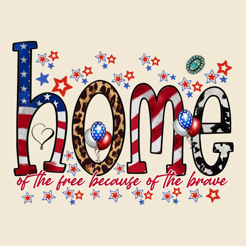 Home Of The Free Ladies Tee by RacoonDesign | Teevron