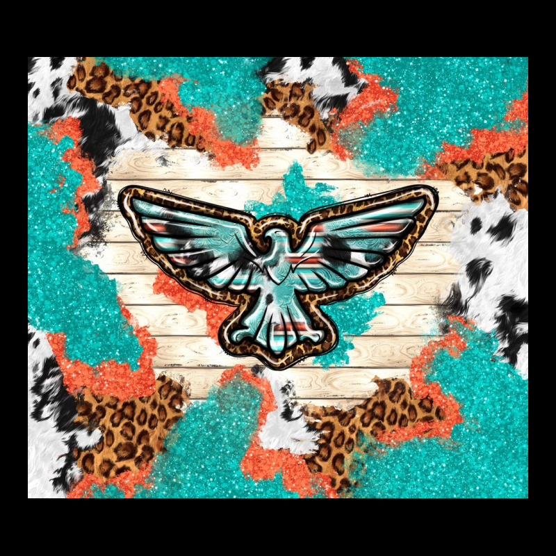 Freebird With Leopard And Cowhide Pattern Premium Sweatshirt by TumblerDesignByShophia | Teevron