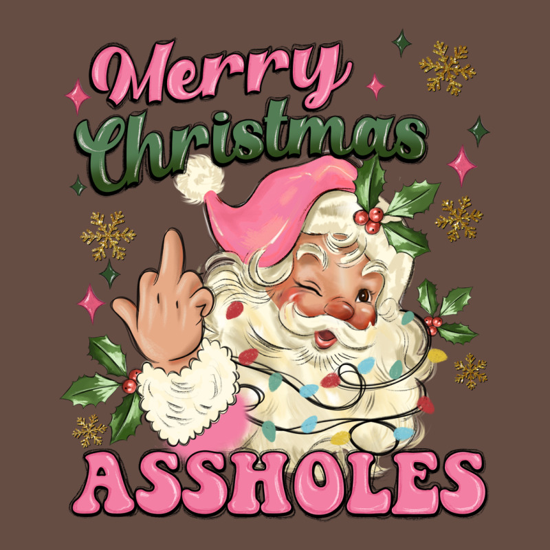 Merry Christmas Assholes Long Sleeve Tee by MaliasSmallBusiness | Teevron