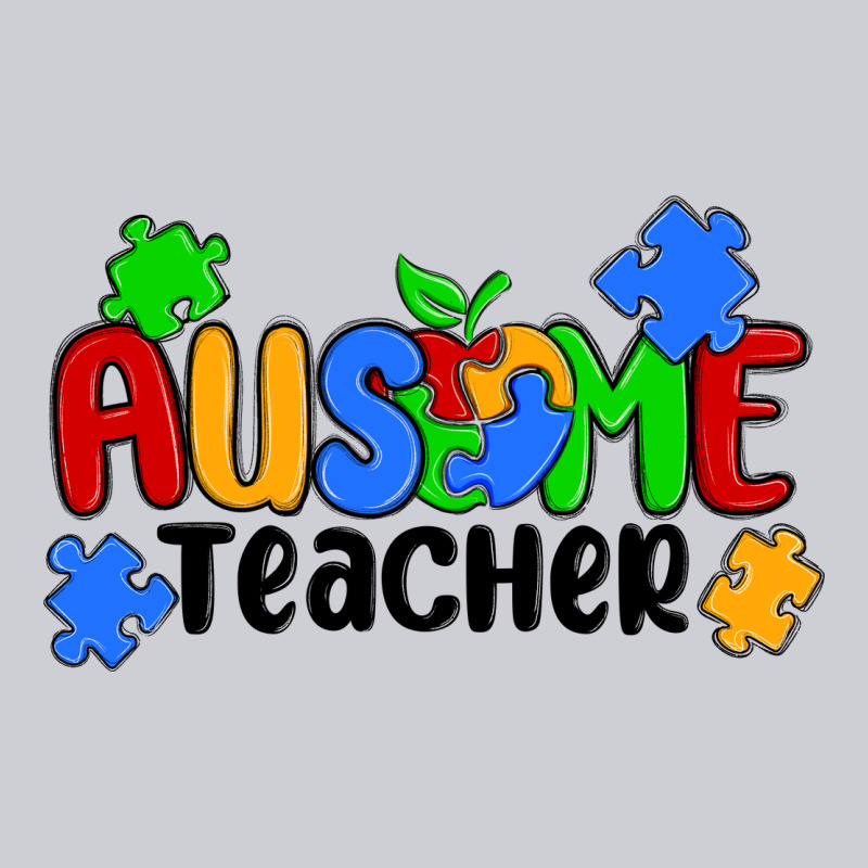 Ausome Teacher Heavyweight Sweatshirt by MaliasSmallBusiness | Teevron