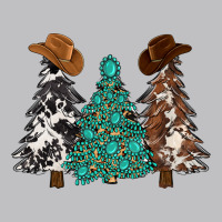 Cowhide With Gemstones Trees Long Sleeve Tee | Teevron