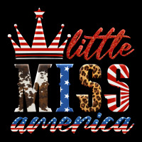 Little Miss America Heavy Core Tee | Teevron