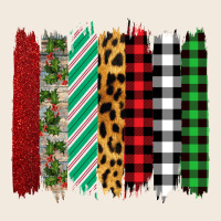 Christmas Brushstrokes Zipper Hoodie | Teevron