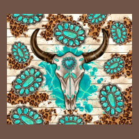 Gemstone Bull Skull Leopard Premium Sweatshirt | Teevron