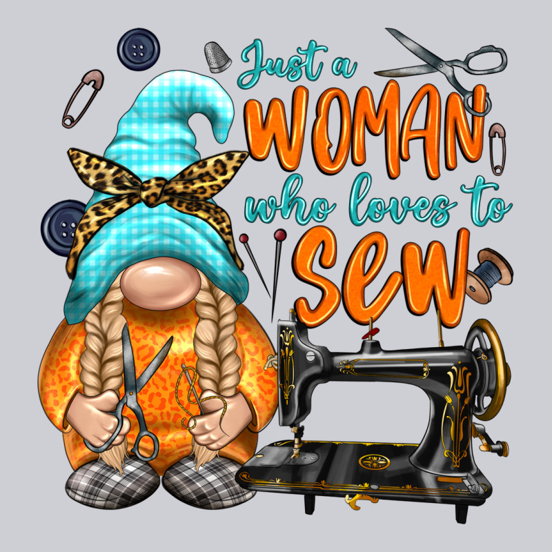 Just A Woman Who Loves To Sew Heavyweight Sweatshirt by NancyCooperArtShop | Teevron