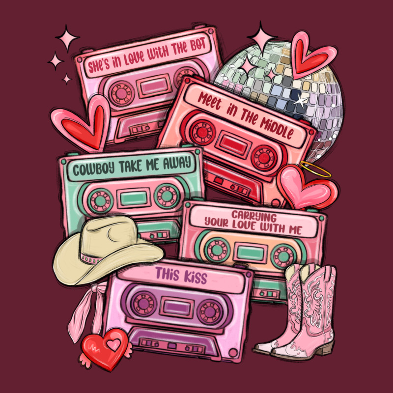 Valentines Day Cassette Tapes Classic Tee by MaliasSmallBusiness | Teevron
