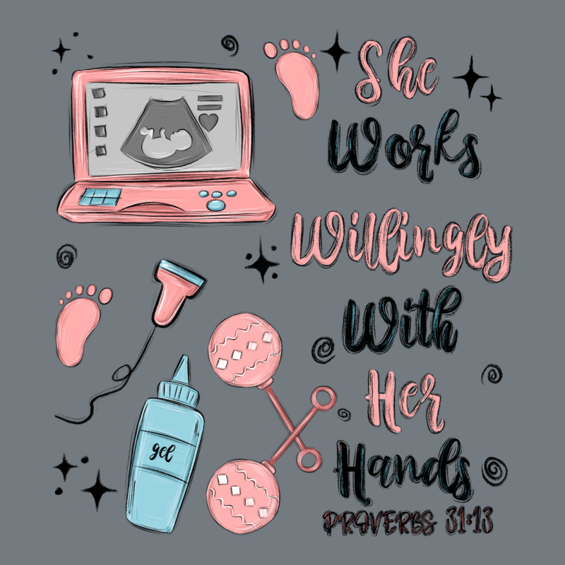 She Works Willingly With Her Hands Heavyweight Sweatshirt by MaliasSmallBusiness | Teevron