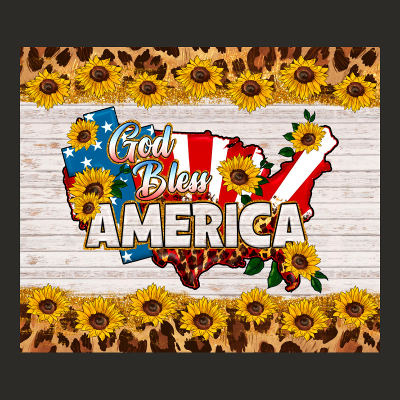 God Bless America Heavy Core Tee by HRA Design Shop | Teevron