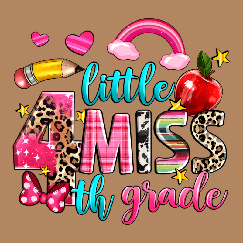 Little Miss Fourth Grade Long Sleeve Tee by NancyCooperArtShop | Teevron