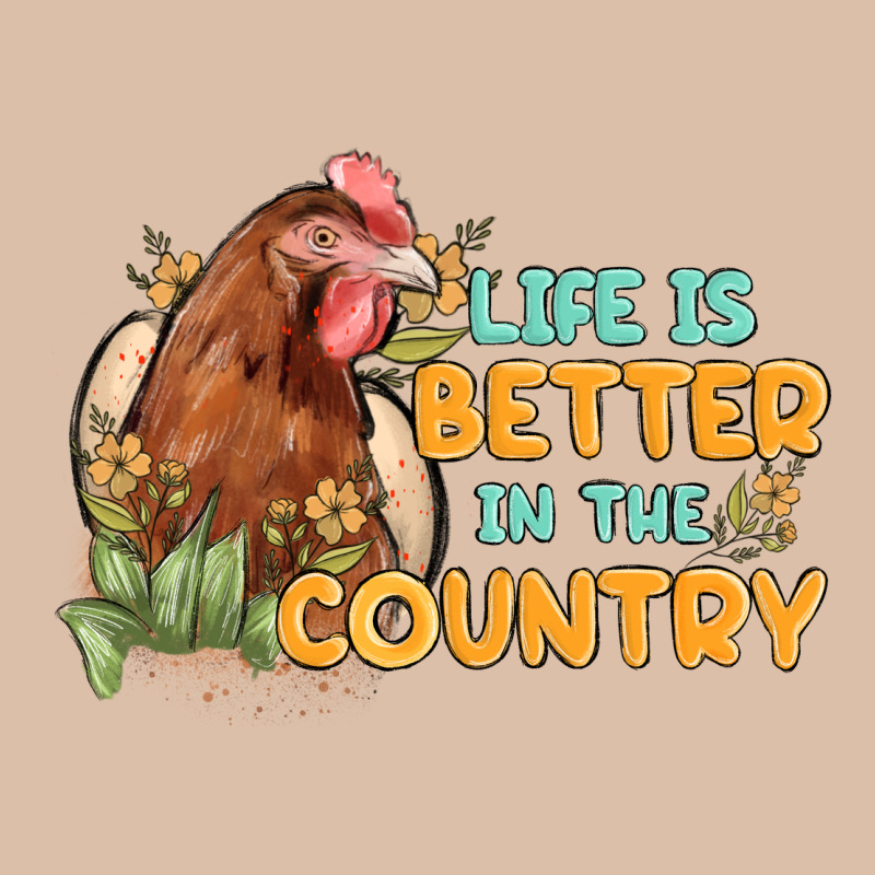 Life Is Better In The Country Urban Heavy Tee by MaliasSmallBusiness | Teevron