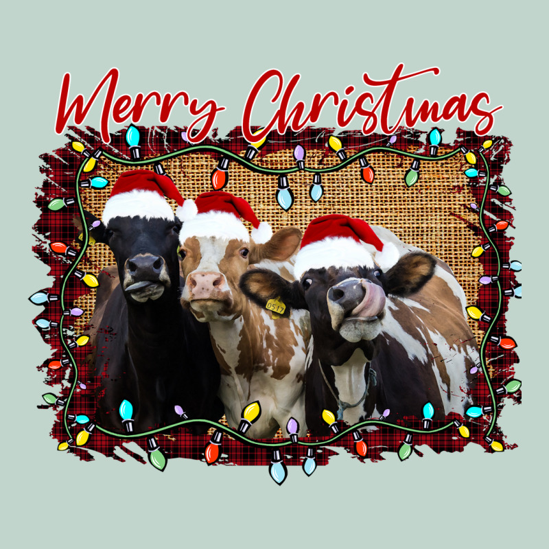 Merry Christmas Cows Zipper Hoodie by Bettercallsaul | Teevron