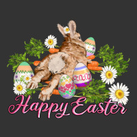 easter bunny with carrots and daisy | Teevron