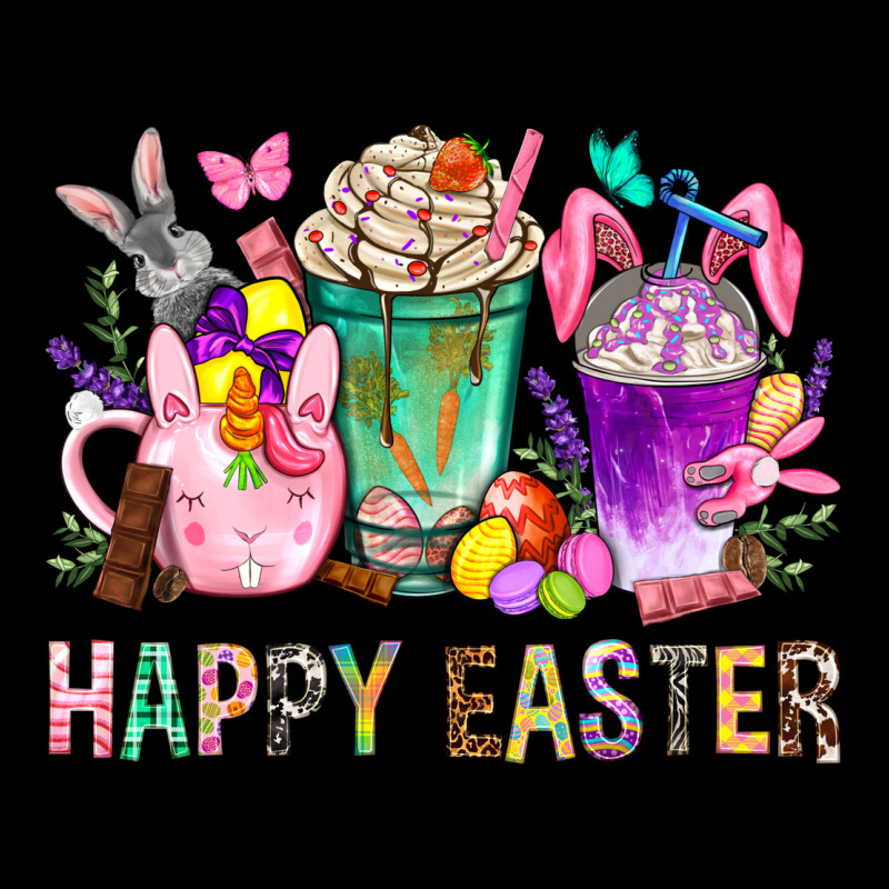 Happy Easter Coffee Cups With Bunny Urban Hoodie by BundleAndBundleShop | Teevron