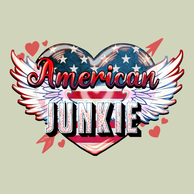 American Junkie 4th Of July Heavyweight Hoodie by HowdyJamesFarm | Teevron