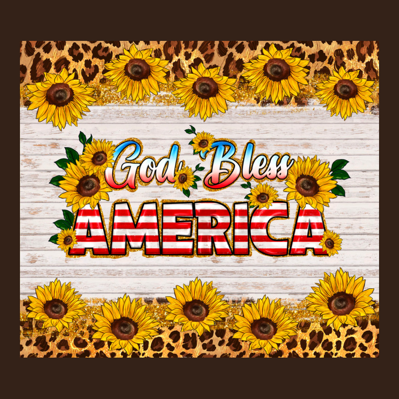 God Bless America Tumbler Heavy Core Tee by HRA Design Shop | Teevron