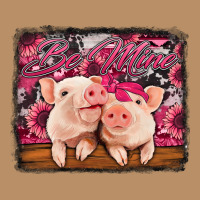 Be Mine Valentine's Day Pigs Vintage Hoodie | Teevron