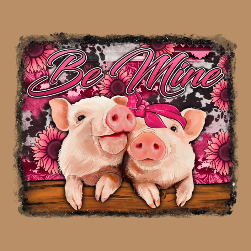 Be Mine Valentine's Day Pigs Vintage Hoodie by Jasminsmagicworld | Teevron