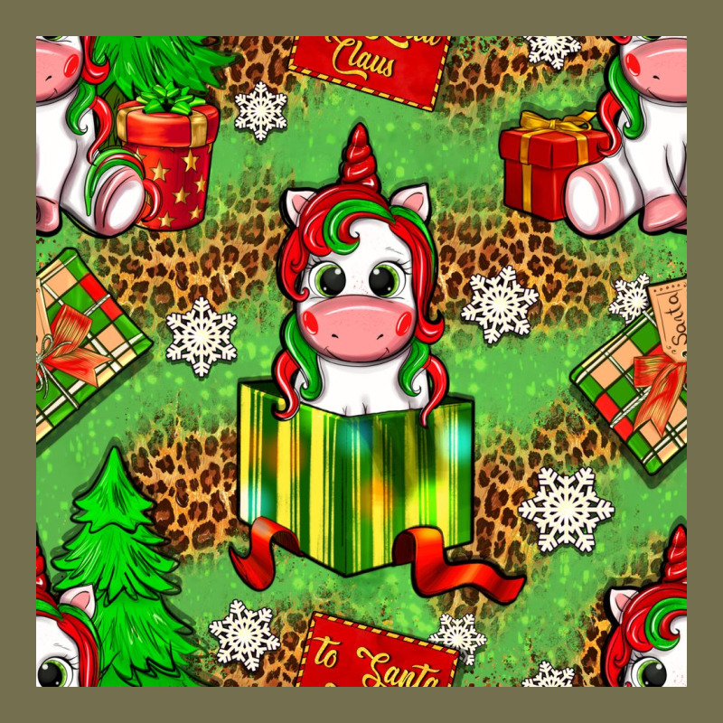 Christmas Unicorn And Gift Box Vintage Hoodie by NancyCooperArtShop | Teevron