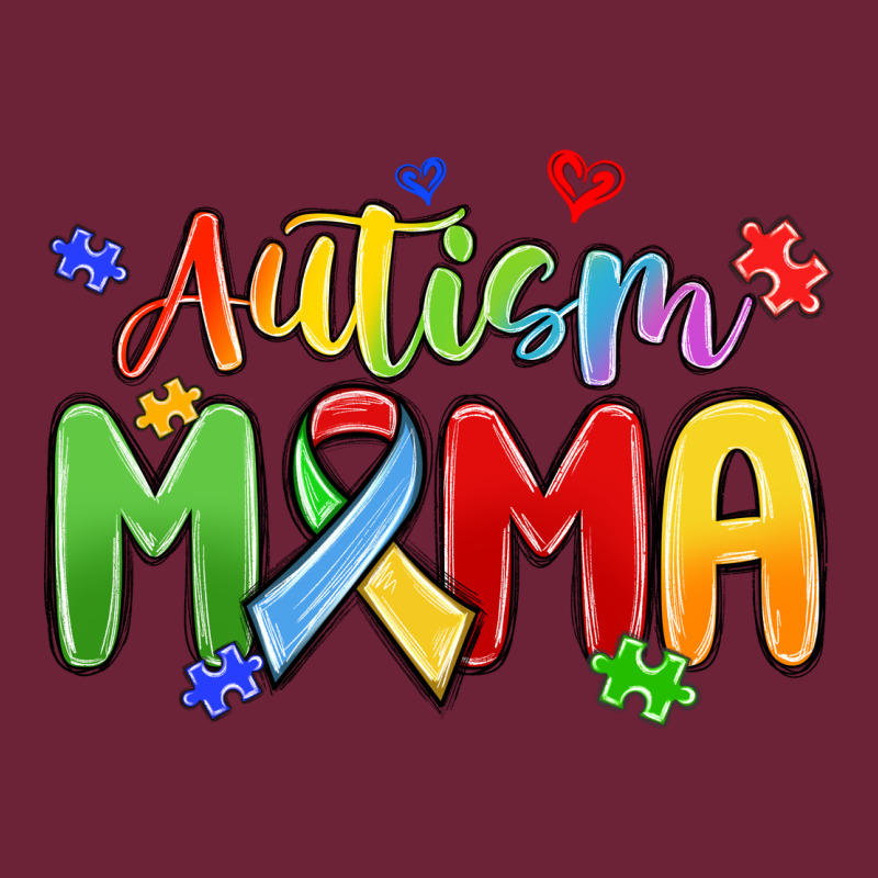 Autism Mama Long Sleeve Tee by MaliasSmallBusiness | Teevron