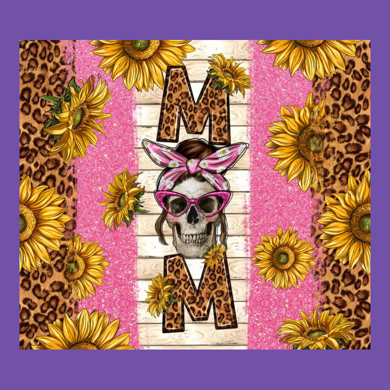 Skull Mom Sunflowers Premium Sweatshirt by TumblerDesignByShophia | Teevron