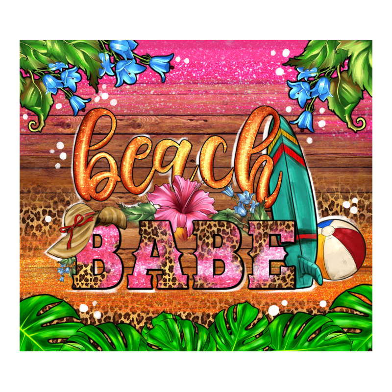 Beach Babe Ladies Tee by HRA Design Shop | Teevron