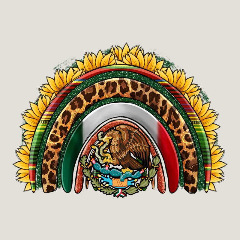 Mexico Sunflower Rainbow Heavy Core Tee by HRA Design Shop | Teevron