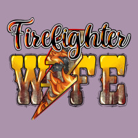 Firefighter Wife Lightning Bolt Heavyweight Hoodie | Teevron