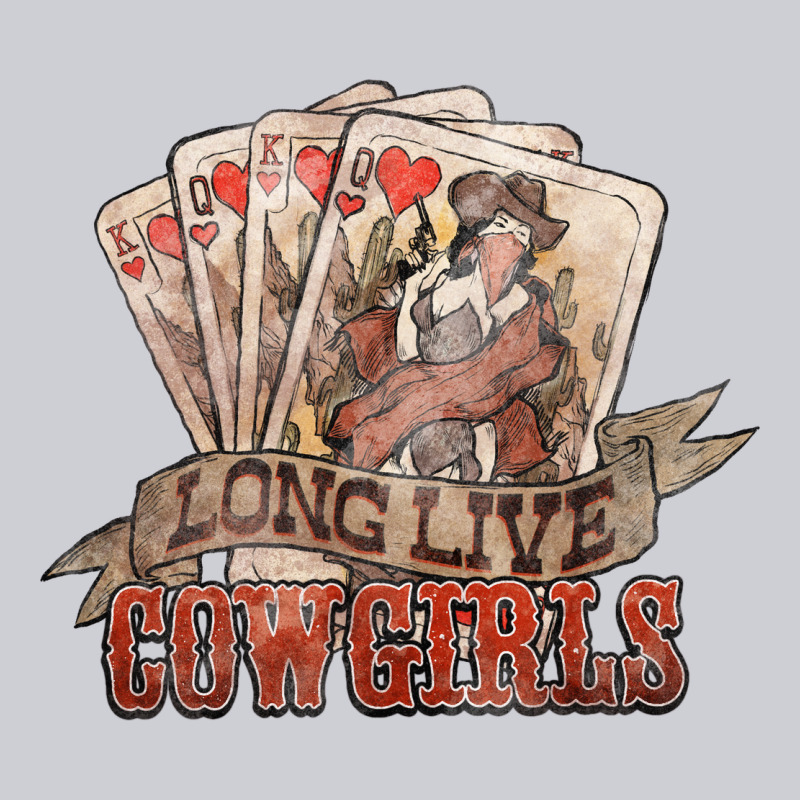 Long Live Cowgirls Cards Heavyweight Sweatshirt by NancyCooperArtShop | Teevron
