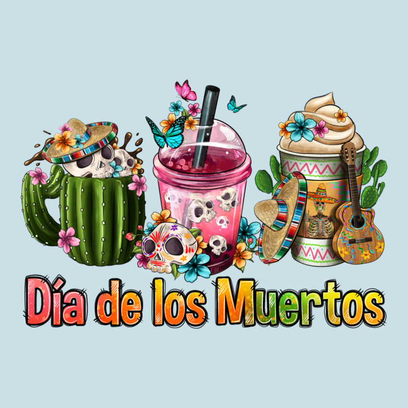Mexican Día De Los Muertos Coffee Cups Ladies Tee by FaDigitalArtStudio | Teevron