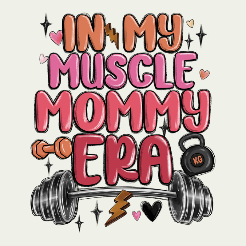 In My Muscle Mommy Era Urban Heavy Tee by MaliasSmallBusiness | Teevron
