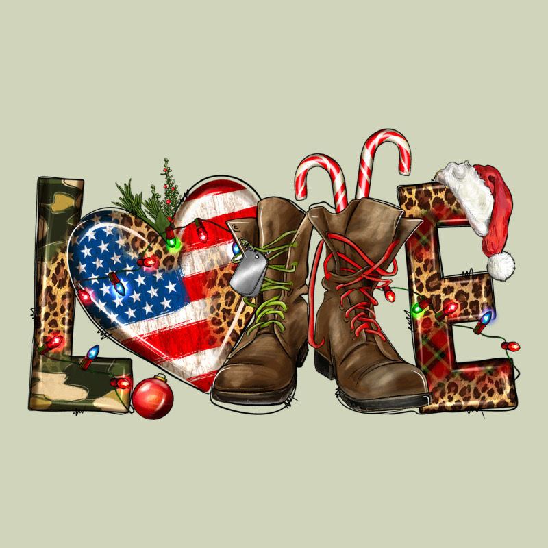 Army Christmas Love 4th Of July Heavyweight Hoodie by HowdyJamesFarm | Teevron