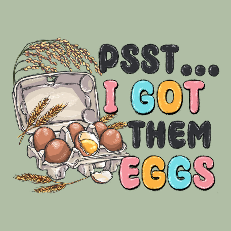 Psst I Got Them Eggs Urban Heavy Tee by MaliasSmallBusiness | Teevron