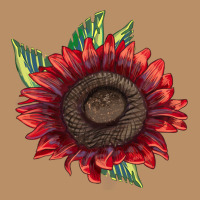 Procut Red Sunflower Vintage Hoodie | Teevron
