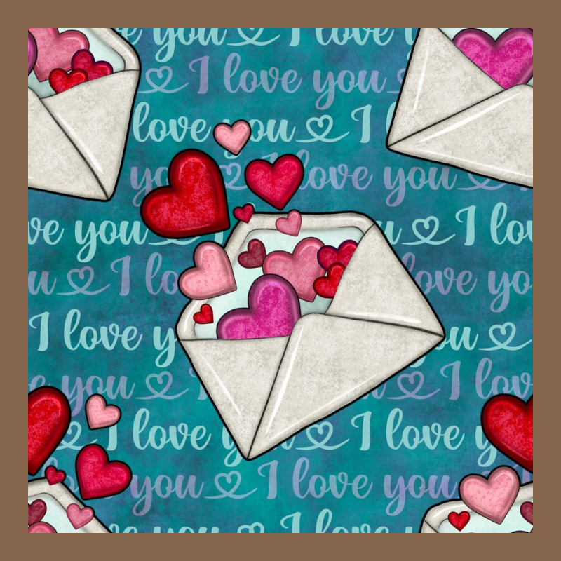 Valentines Day Envelope With Hearts Premium Tee by BundleAndBundleShop | Teevron