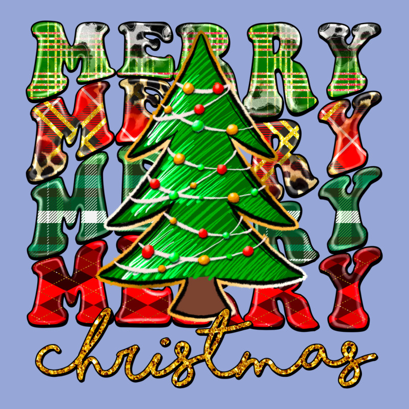 Merry Christmas Tree Classic Tee by CowhideDigitalArt | Teevron