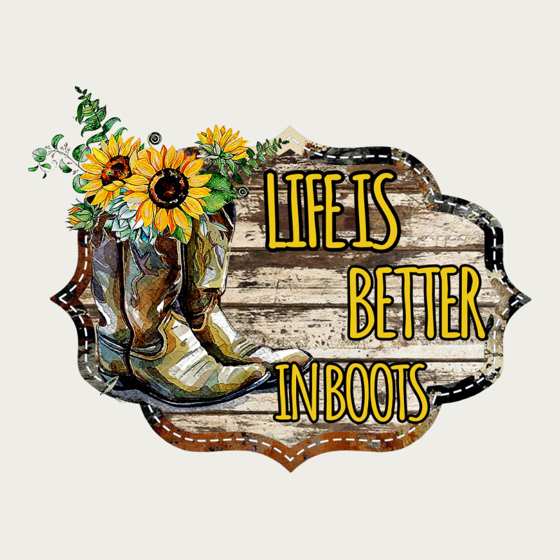 Life Is Better In Boots Zipper Hoodie by Bettercallsaul | Teevron