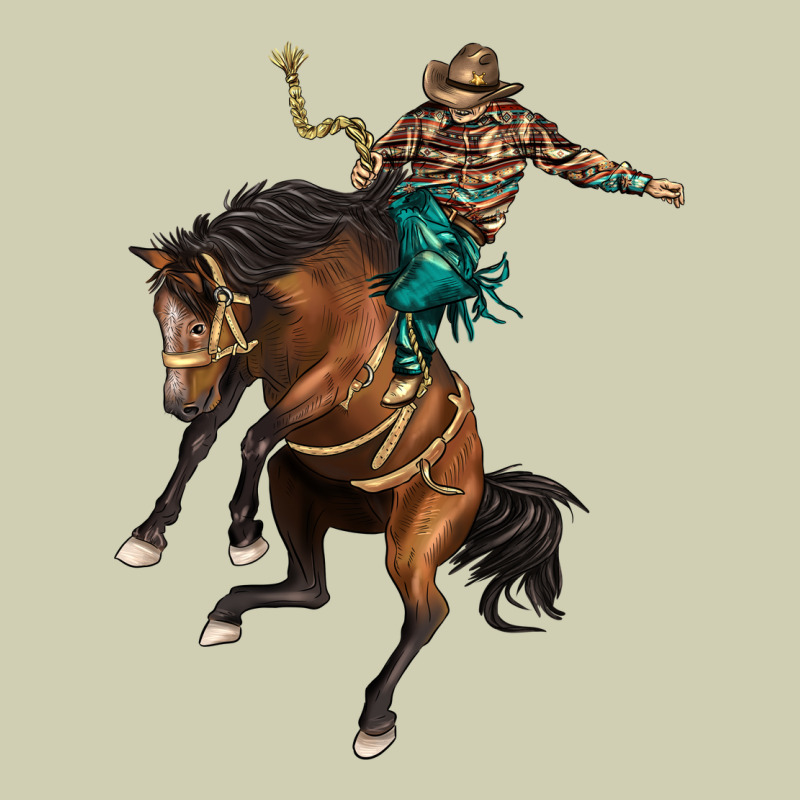 Western Horse Rodeo Heavy Core Tee by BarkalooDesign | Teevron