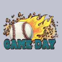 Game Day Baseball Leopard Flames Fireball Premium Hoodie | Teevron
