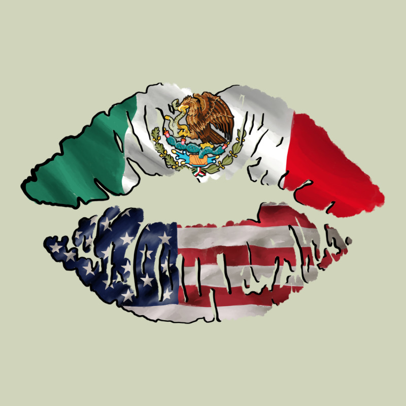 Mexico Usa Lips Heavyweight Hoodie by TumblerDesignByShophia | Teevron